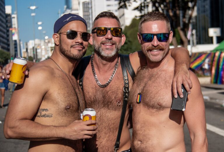 Shirtless Gay men Friends